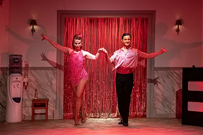 matthew michel en ann van den broeck in de ballroombeker