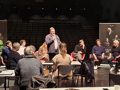première groenten uit balen tijdens walter van den broeck jaar in turnhout