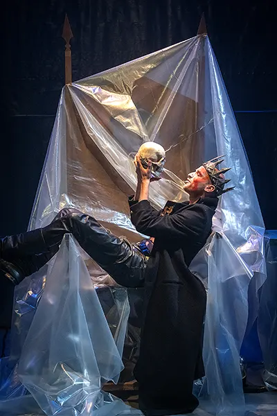 Recensie sterke acteerprestaties in radicale Hamlet