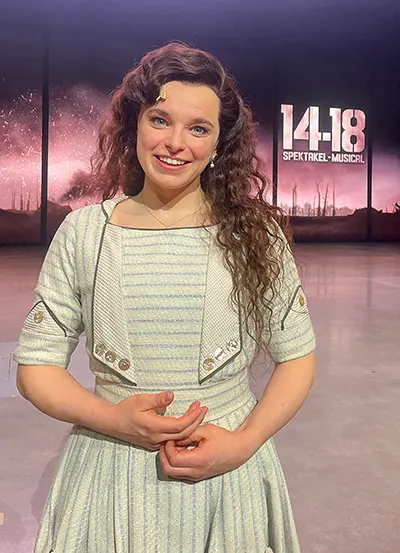 Lotte Stevens in laatste run 14-18