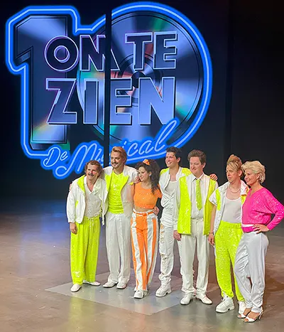 'Tien om te Zien, de Musical' sluit Studio 100 Pop-Up Theater